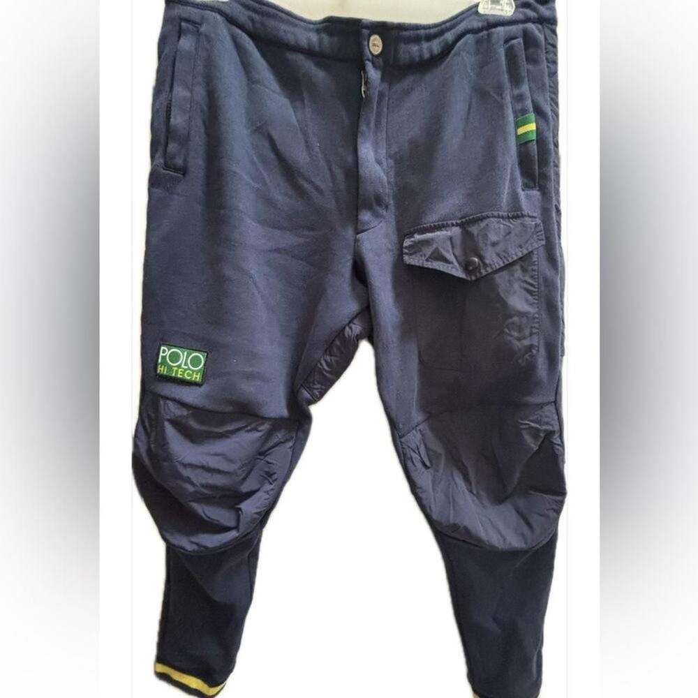 Polo Ralph Lauren Hi Tech Hybrid Jogger Pants Navy Blue Mens XL